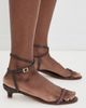KAANAS KAANAS Celeste Sandals Dark Cocoa - 3