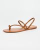 KAANAS KAANAS Strappy Naked Sandals Tan 7 - 2