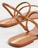 KAANAS KAANAS Strappy Naked Sandals Tan 7 - 4