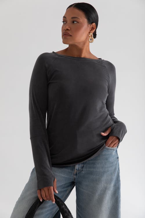 KADA KADA The Cupro Long Sleeve Layering Tee
