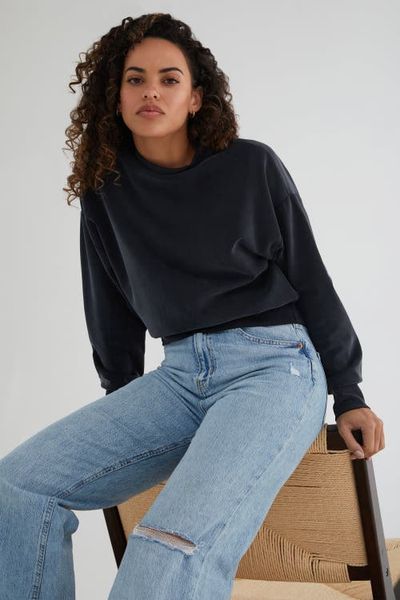 KADA KADA The Cupro Power Pullover Sweatshirt