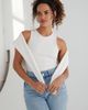KADA KADA The Cupro Sculpt Racerback Crop Tank - 3