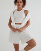 KADA KADA The Cupro Sculpt Racerback Crop Tank - 5