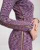 KADA KADA The Space Dye Ribbed Sweater Midi Dress - 5