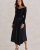 KADA KADA The Woodland Pleated Mixed Media Dress - 1