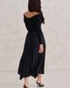 KADA KADA The Woodland Pleated Mixed Media Dress - 2