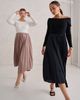 KADA KADA The Woodland Pleated Mixed Media Dress - 5