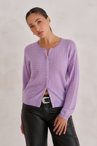 KADA KADA The Woodland Pointelle Cardigan