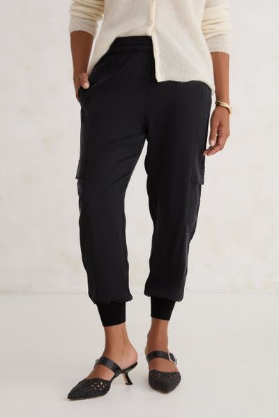 KADA KADA The Woven Cupro Utility Jogger
