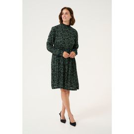 Kaffe Kaffe KAluna Above The Knee High Neck Dress