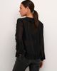 Kaffe Kaffe Kaninna V-Neck Ruffles Chiffon Blouse - 5