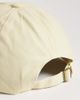 Kaiia Kaiia cotton silver hardware logo cap in lemon-Yellow - 2