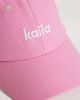 Kaiia Kaiia embroidered logo cap in pink - 3
