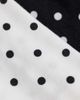 Kaiia Kaiia exclusive 2 pack polka dot headbands in black and white-Multi - 3