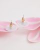 Kaiia Kaiia exclusive 3D orchid flower stud earrings in pink - 4