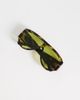 Kaiia Kaiia exclusive aviator green lens glasses in tort-Multi - 2