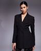 Kaiia Kaiia exclusive cinched waist blazer in black - part of a set - 1