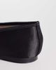 Kaiia Kaiia exclusive double strap pearl floral satin ballet flats in black - 4