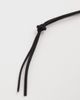 Kaiia Kaiia exclusive faux leather cord pendant necklace in brown tort - 4