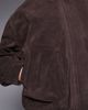 Kaiia Kaiia exclusive faux suede bomber jacket in chocolate brown - 3