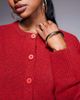 Kaiia Kaiia exclusive knit cardigan in deep red - 2