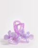 Kaiia Kaiia exclusive oversized flower claw clip in lilac-Purple - 1