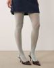 Kaiia Kaiia exclusive plaid pattern tights in light blue-Multi - 1