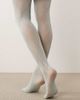 Kaiia Kaiia exclusive plaid pattern tights in light blue-Multi - 3