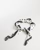 Kaiia Kaiia exclusive satin scarf in cream and black polka dot-Multi - 1
