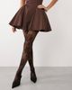 Kaiia Kaiia exclusive sheer floral lace tights in black-Multi - 1