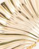 Kaiia Kaiia exclusive shell hair claw clip in gold tone - 2