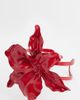 Kaiia Kaiia exclusive statement flower bangle in red - 1