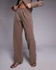 Kaiia Kaiia Exclusive straight leg tailored pants in beige pinstripe - part of a set-Neutral - 2