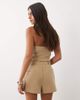 Kaiia Kaiia exclusive tailored mini shorts in beige - part of a set-Neutral - 2