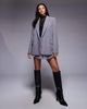 Kaiia Kaiia Exclusive tailored oversized blazer in charcoal gray - part of a set - 2
