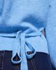 Kaiia Kaiia knit wrap cardigan in blue - 4