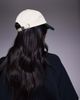Kaiia Kaiia Studio cotton embroidered logo cap in cream and green-Multi - 3
