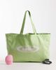 Kaiia Kaiia Studio tote bag in pastel green and pink-Multi - 2