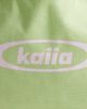 Kaiia Kaiia Studio tote bag in pastel green and pink-Multi - 3