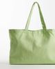 Kaiia Kaiia Studio tote bag in pastel green and pink-Multi - 4