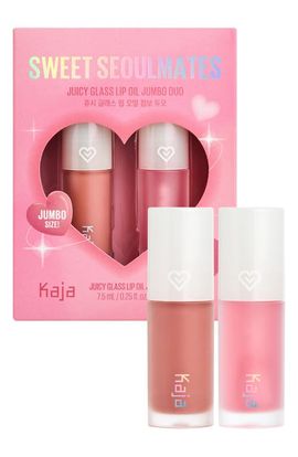 Kaja Kaja Sweet Seoulmates Juicy Glass Lip Oil Duo $54 Value