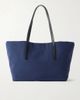 KALLMEYER Driving leather-trimmed canvas tote - 1