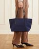 KALLMEYER Driving leather-trimmed canvas tote - 2