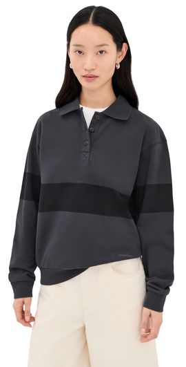 Kallmeyer Kallmeyer Blake Rugby Polo Slate/Black