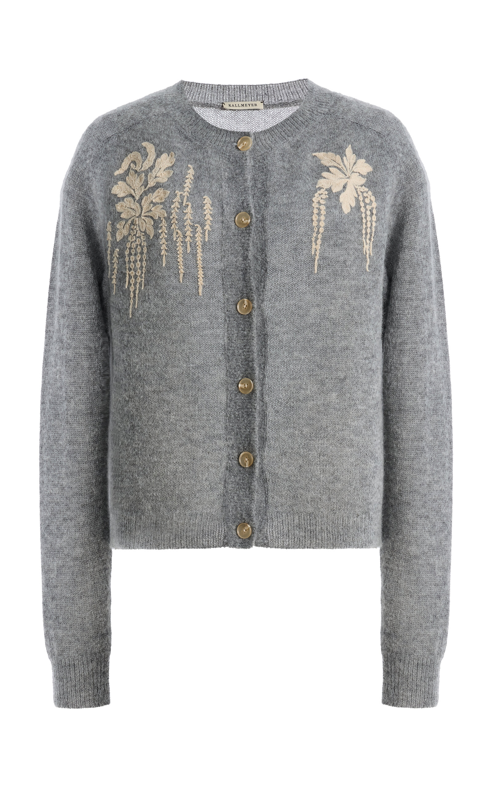 KALLMEYER KALLMEYER Embellished Mohair Alpaca Colson Cardigan