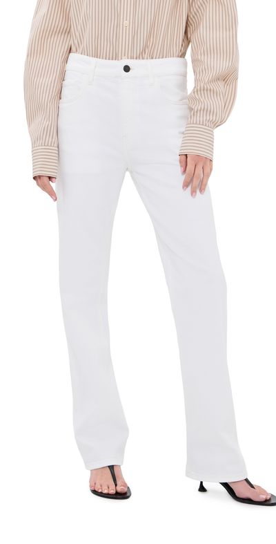 Kallmeyer Kallmeyer Farah Classic Bootcut Jeans Talc