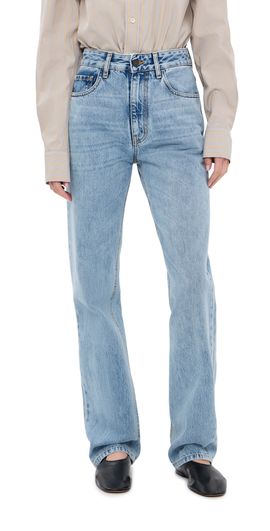 Kallmeyer Kallmeyer Farah Classic Bootcut Jeans Vintage Light Blue