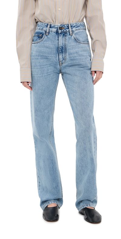 Kallmeyer Kallmeyer Farah Classic Bootcut Jeans Vintage Light Blue