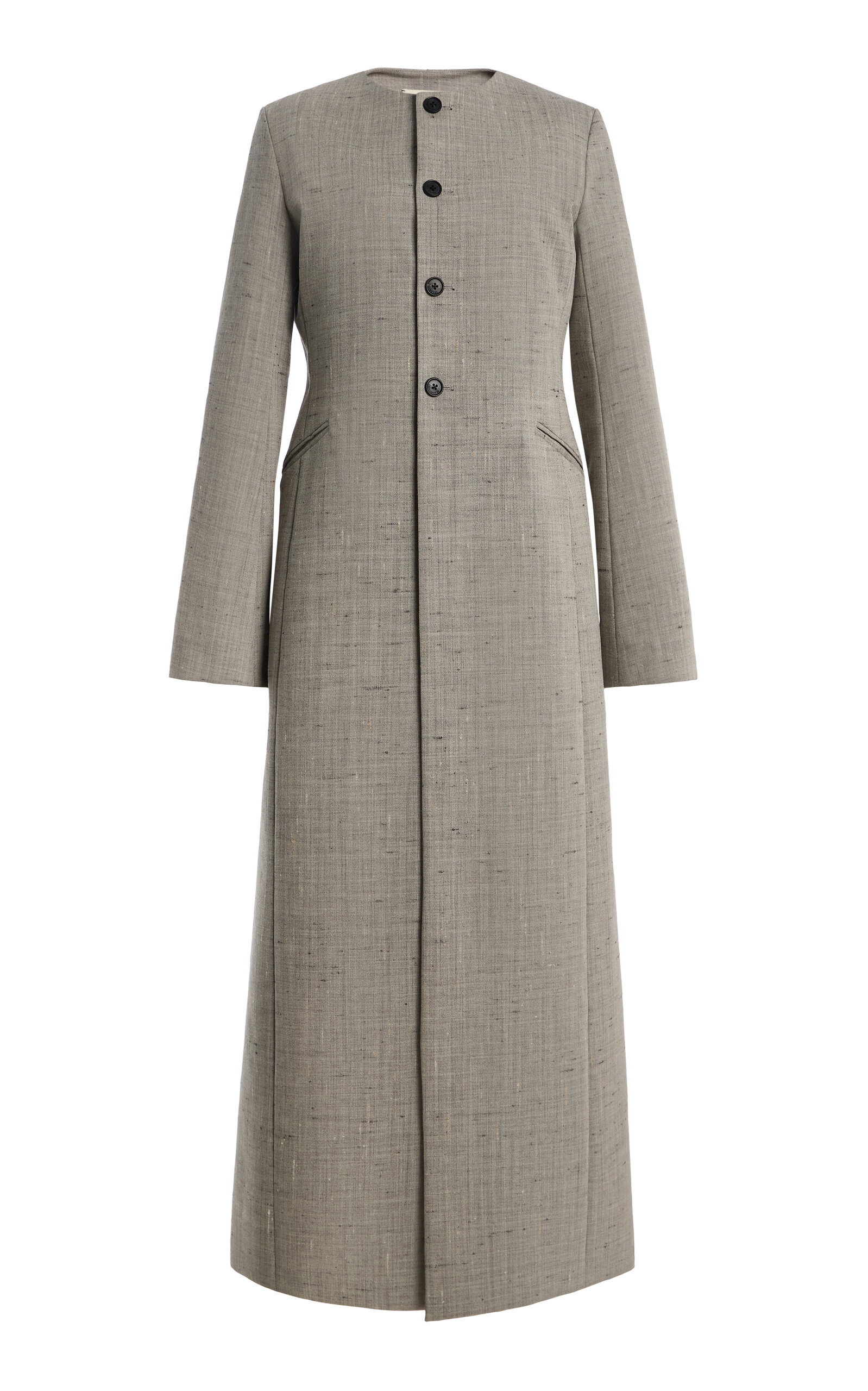 KALLMEYER KALLMEYER Henri Speckled Wool Duster Coat