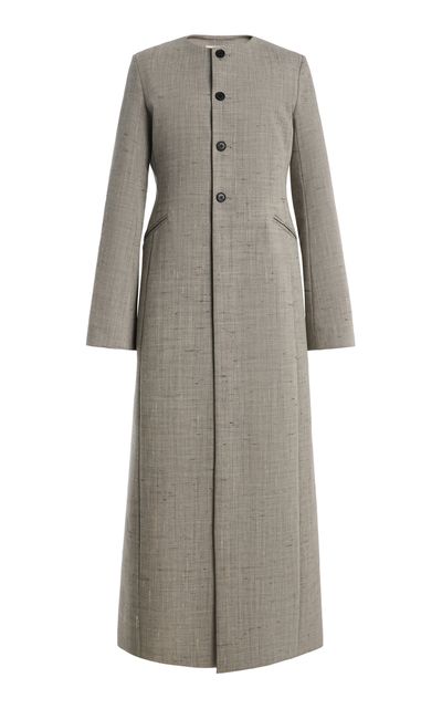 KALLMEYER KALLMEYER Henri Speckled Wool Duster Coat